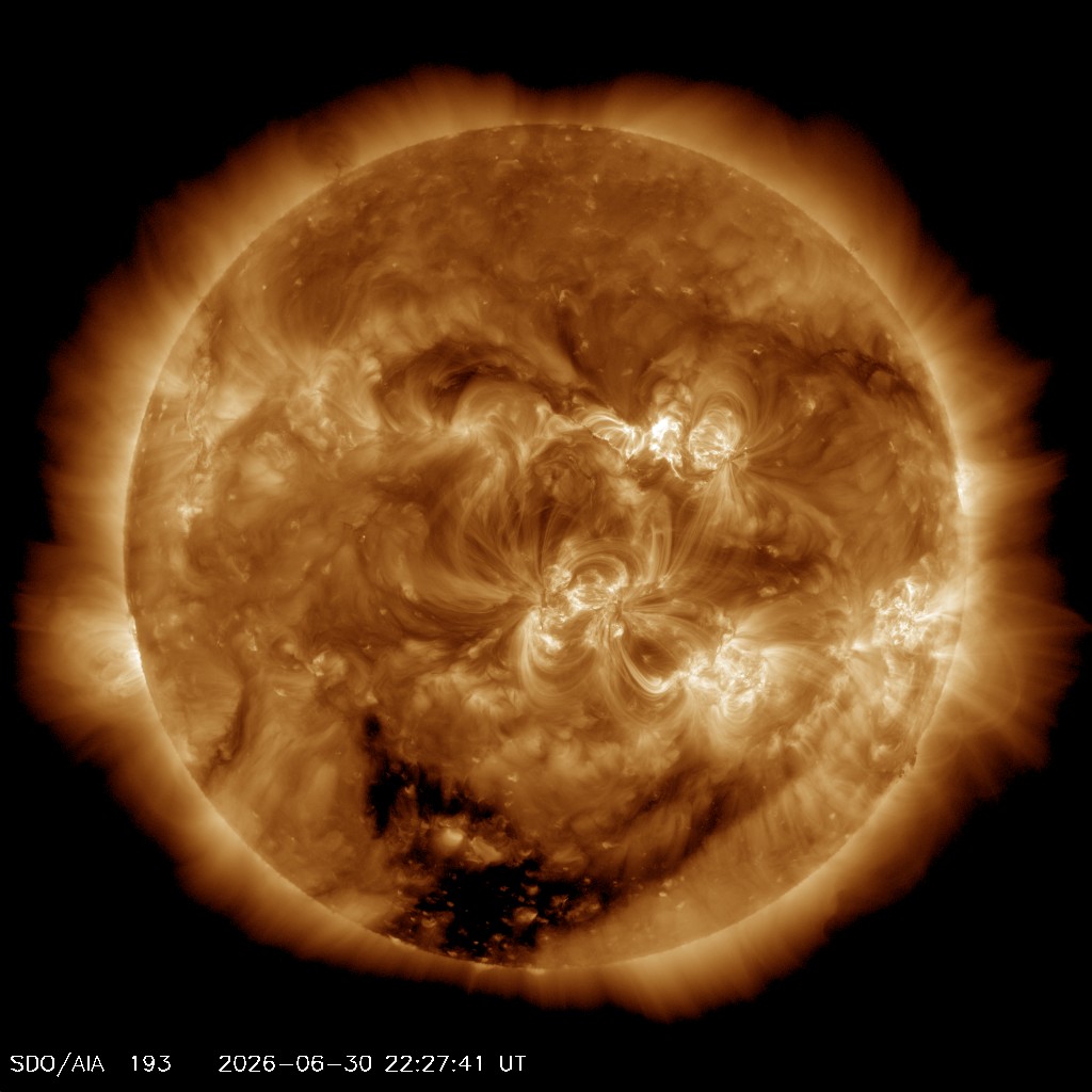 SDO image of the Sun — Coronal Holes